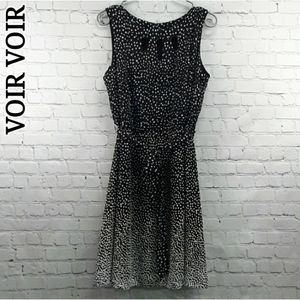 VOIR VOIR Plus Size 22W Polka Dot Dress